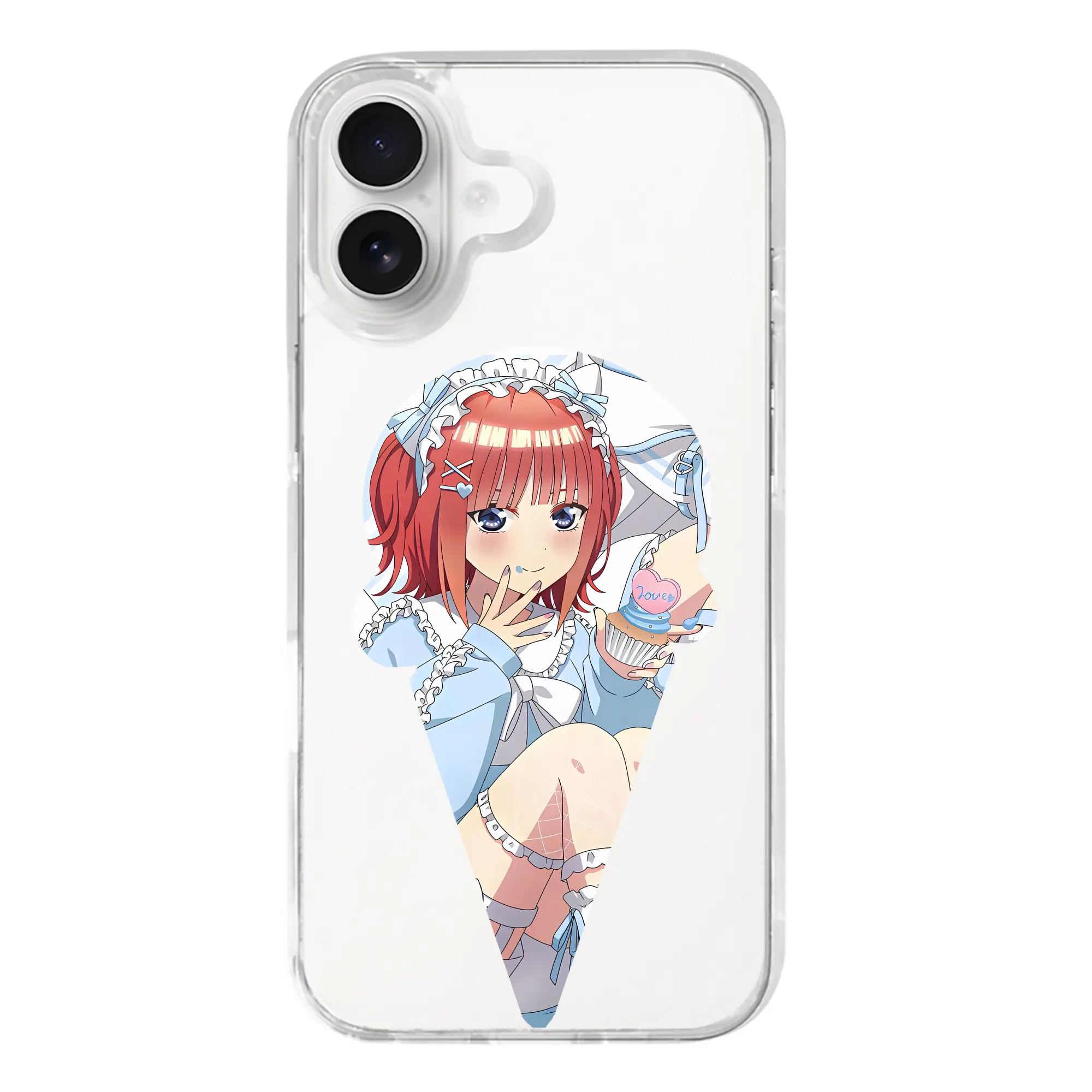 五等分の花嫁 グッズ 中野 二乃 - iPhone 17シリーズ 透明スマホケース – 薄型・耐衝撃・精密フィット保護カバー